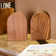 Solid Wood Non-Skid Bookends