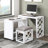 Mackeby's 3-Piece Desk Set with Stool -1592691079
