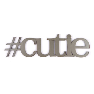 #Cutie Wall Decor