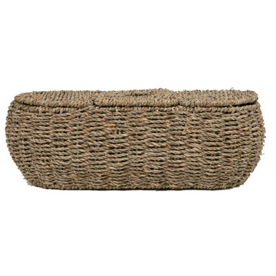 Panier de rangement en ruppie maritime