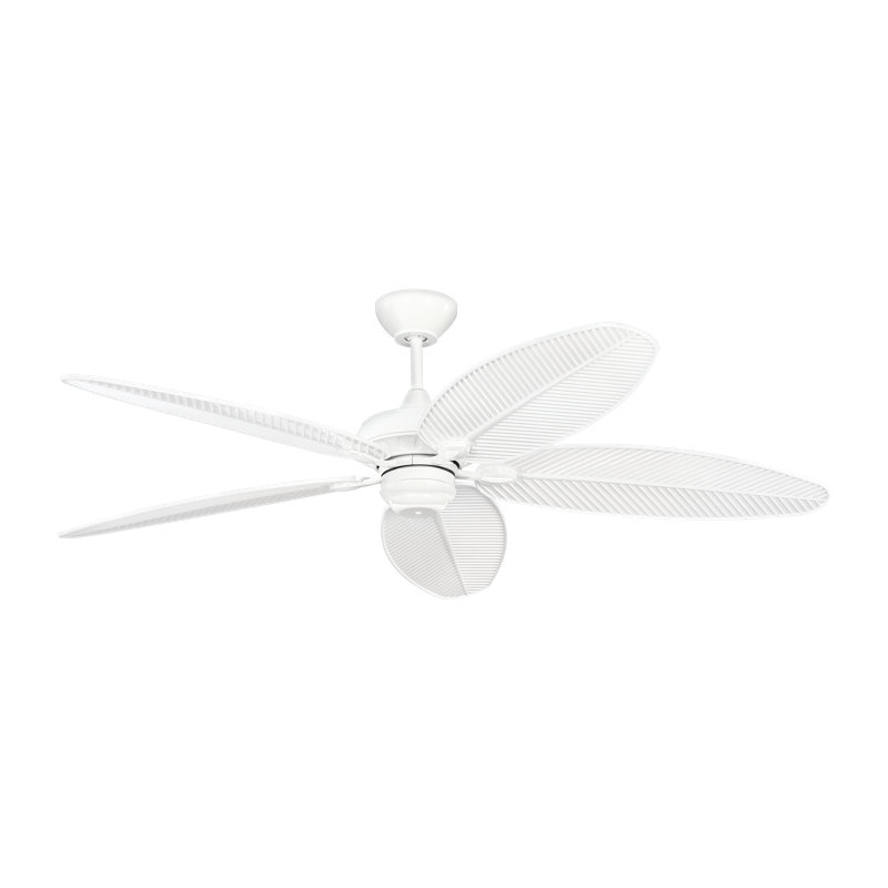 Ventilateur de plafond d'extérieur 60 avec génération de filetage, pales en ABS et télécommande murale combinée Génération Lighting