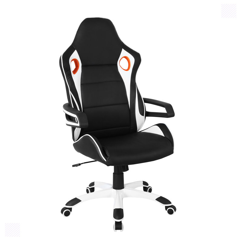 Chaise de bureau en polyuréthane Saydie