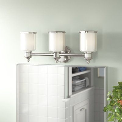 Éclairage pour salle de bain à intensité variable 3 lumières Messick