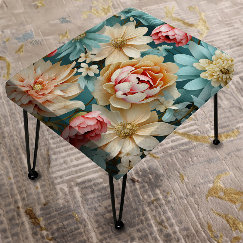 Repose-pieds Antique Pastels