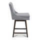 Neri Upholstered Swivel Counter Stool (Set of 3)