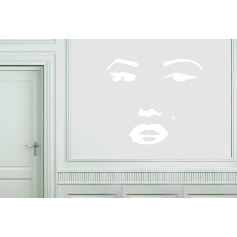 Entertainment Wall Decal, White, Large