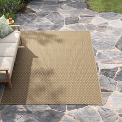 Fab Habitat Outdoor Rug - Waterproof, Fade Resistant, Crease-Free - Premium Recycled Plastic - Tropical Palm Leaf Botanical - Po