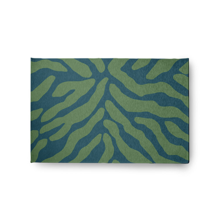 Chenille Abstract Indoor Rug