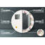 Huldar Glass Flat Wall Mirror-351570268-351570298