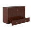 Lit escamotable avec rangement, matelas de 6 po et chargeur intégré Fabiano-1590640787-1604851714