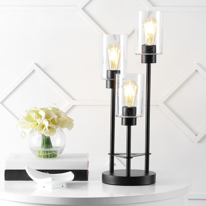 Lampe de bureau noire 20,5 po Caversham, Noir