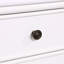 Table de chevet 2 tiroirs - Blanc-1434064138