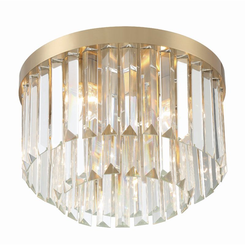 Cyprienne Glass Flush Mount