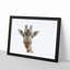 Curious Giraffe - Picture Frame Graphic Art Print-56708874-56708875