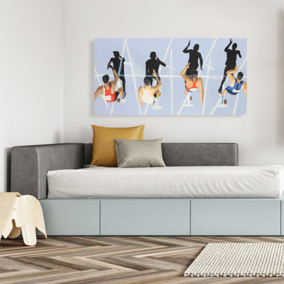 Sports Canvas - On Your Marks, Get Set, Go! Home Decor