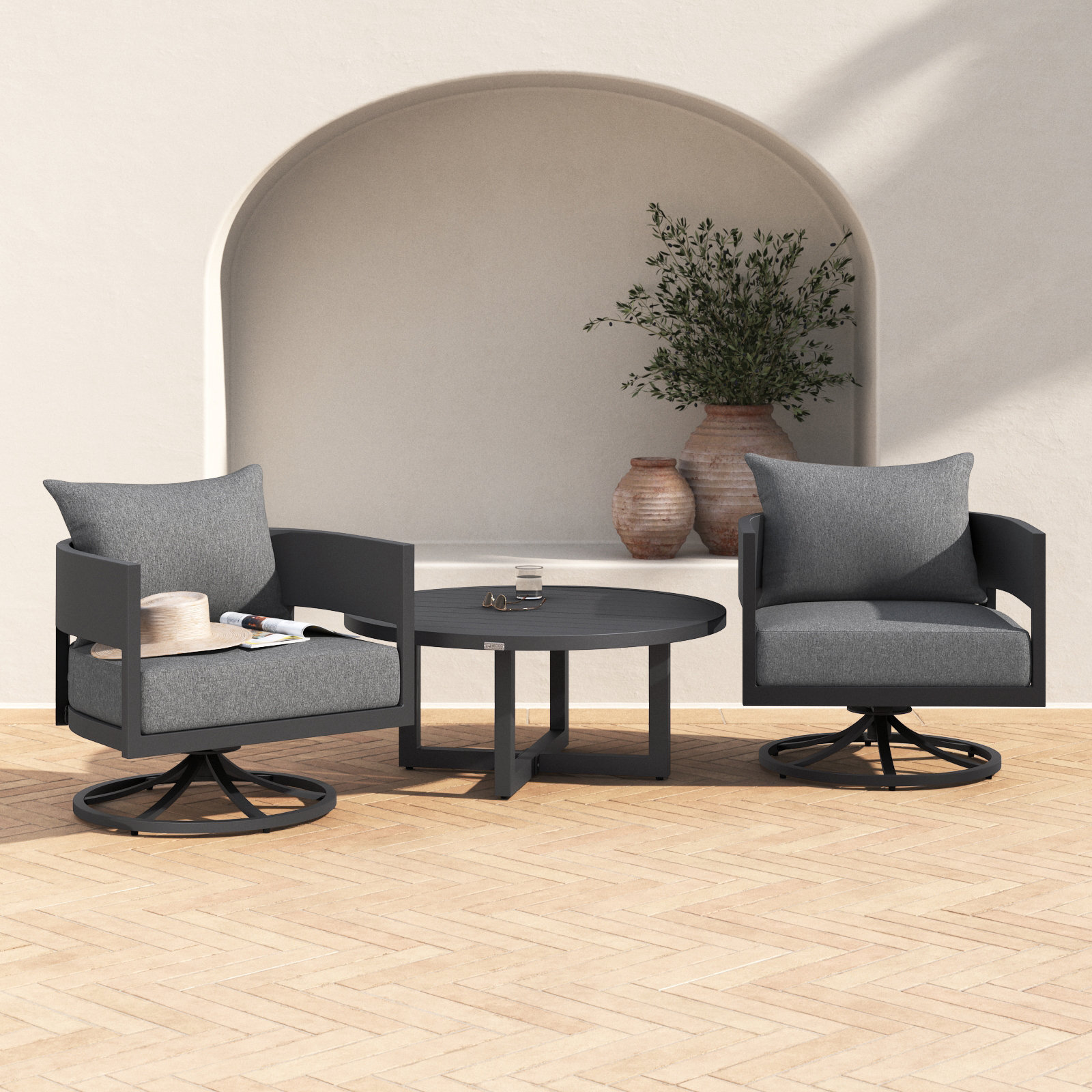 Elza 2-Person Patio Seating Group