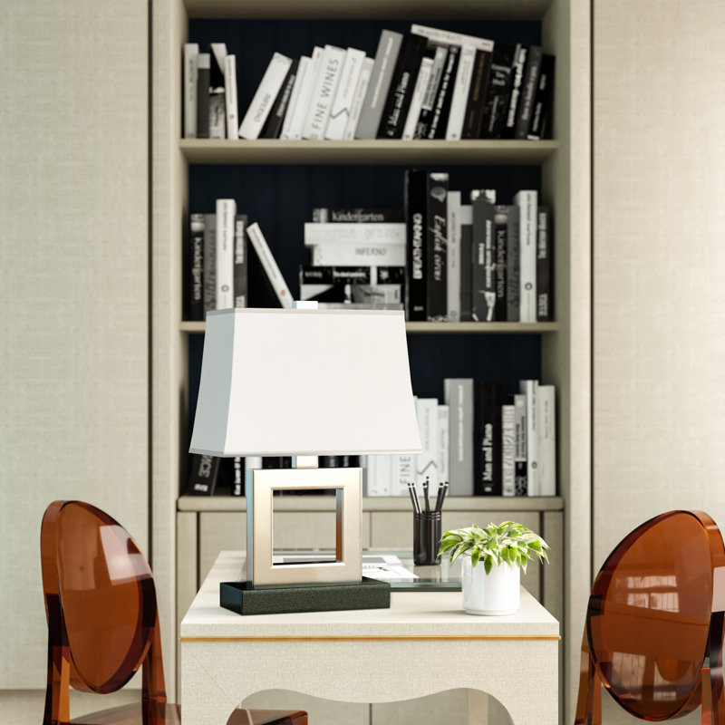 Doughnut Table Lamp, Natural Brass