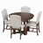 Beige / noyer sélectionné