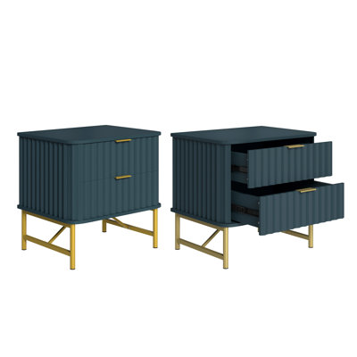 2 -drawer  Nightstand(set Of 2)