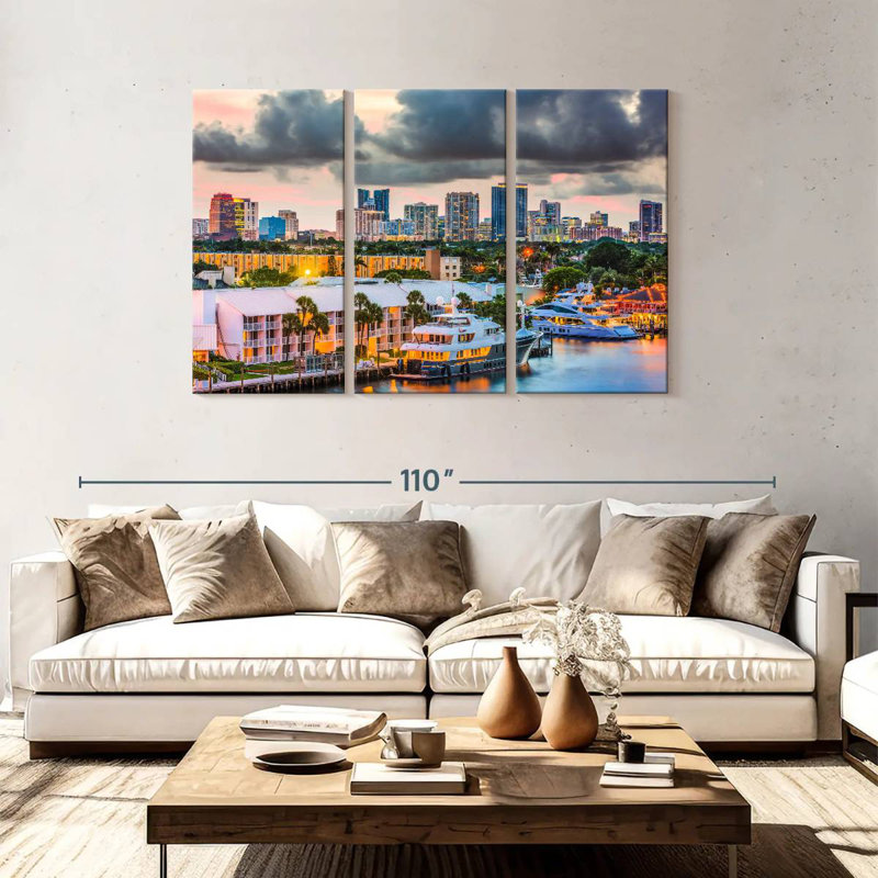 Nicci Fort Lauderdale City, H 48 po x l 74 po