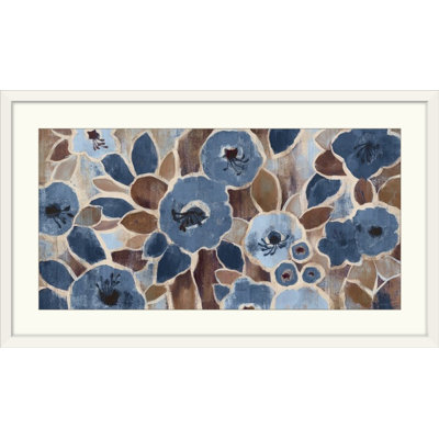 Mannheim " Contemporary Tapestry Blue " by Silvia Vassileva