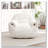 Faux Fur Bean Bag Chair-337694007