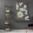 56.5x14x30" Antique Gold Console Table
