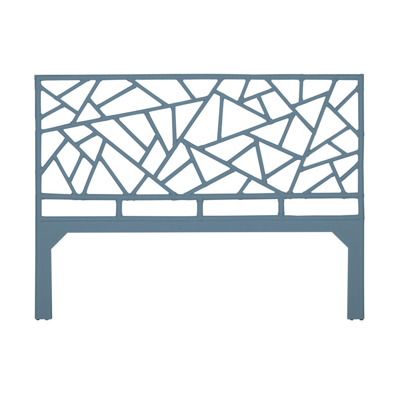 Tiffany Collection Open-Frame Headboard, King, Regatta Blue