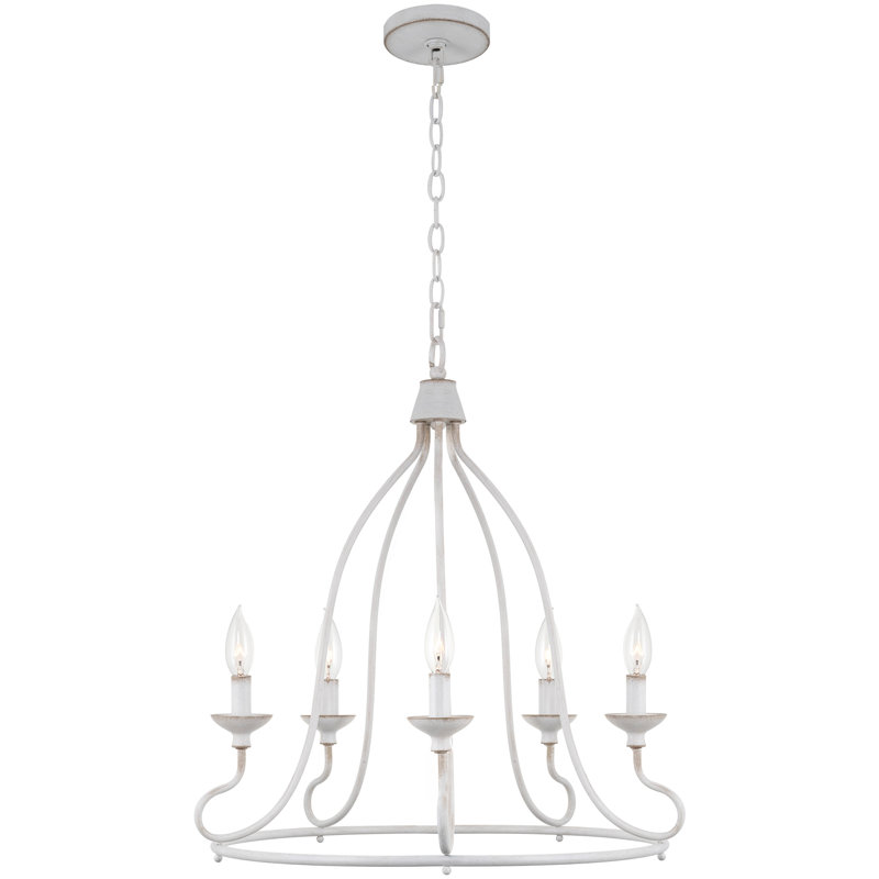 Lustre géométrique unique à 5 lumières Couey
