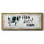 «Farm Sweet Farm», toile encadrée-856495076