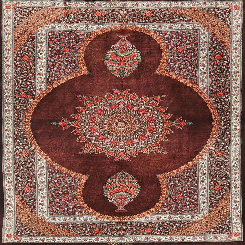 Oriental Indoor Rug, Round 3'