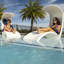 Chaise longue Modello avec abat-jour