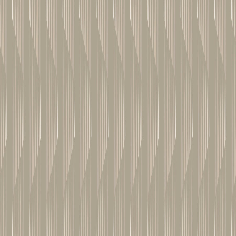 Kairos - Taupe Wallpaper by Sabrina Yvonne