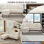 Canapé modulaire en L 80 po Mid-Century-1675859889