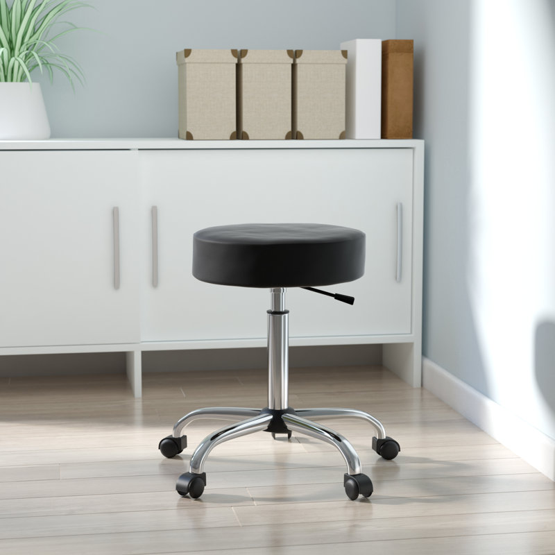 Tabouret médical à hauteur réglable Kathie, Noir