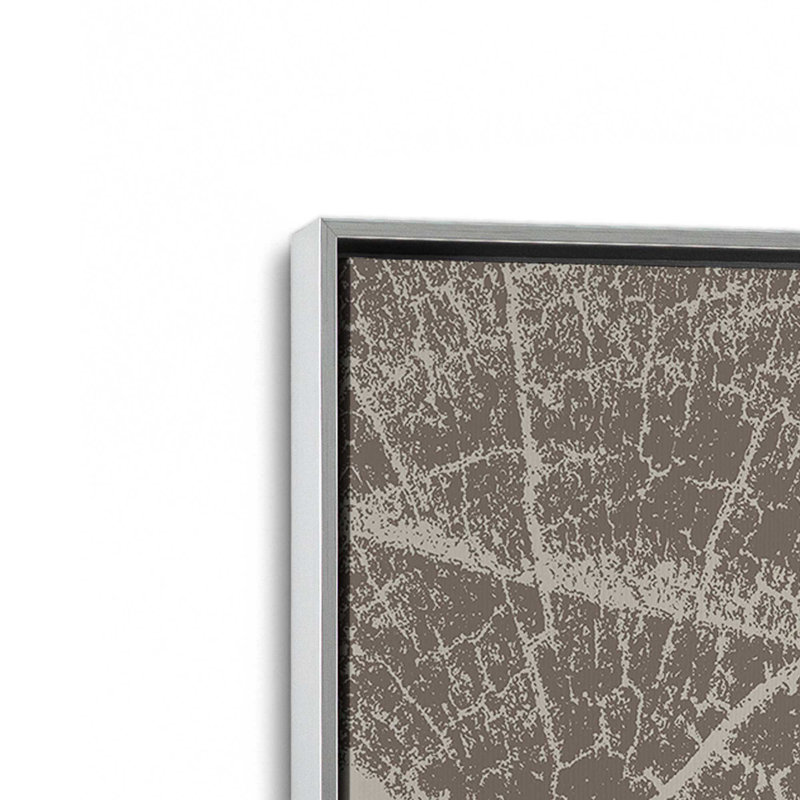 «Timeless Grains I», reproduction sur toile , H 30,75 po x l 20,75 po x P 1,75 po, Cadre flottant en chrome poli