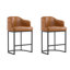 Tabouret de comptoir rembourré Alyce-1520518922