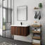 Meuble-lavabo à fixation flottante 36 po avec porte à fermeture en douceur et 2 portes Modern Design-106459392