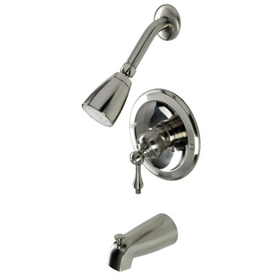 Robinet de baignoire et douche avec soupape et garniture grossières