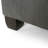Fabric With Elegant Accents And Storage - Dark Gray 31"x31"x18.6 Ample Design-1348609284