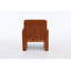 Fauteuil moderne recouvert de lin-130903767