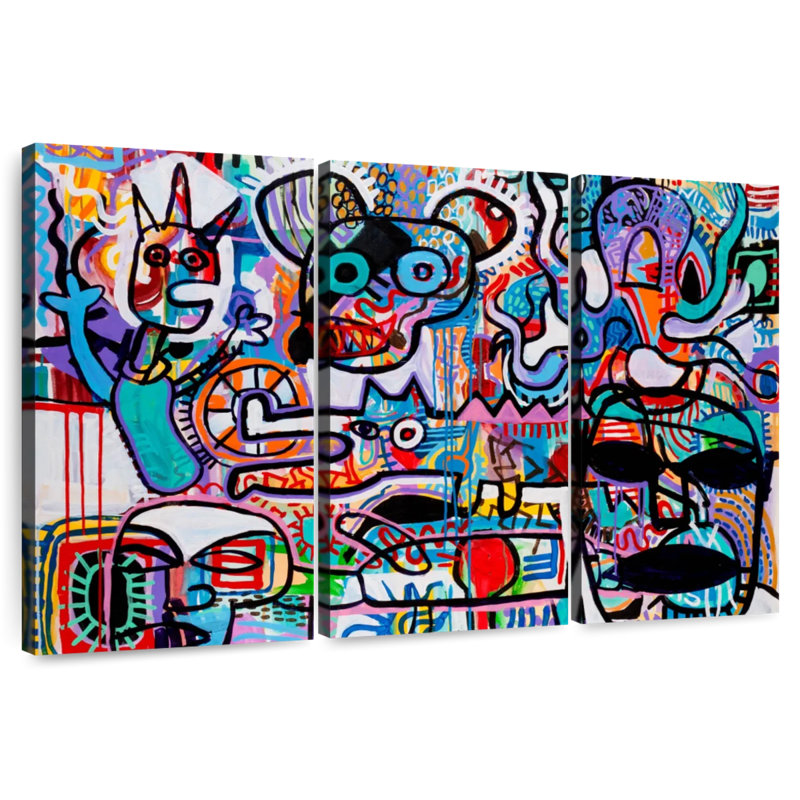 Kelan Cavecophony, 32" H x 50" W