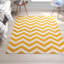 Tapis jaune / ivoire Cheney-904085515
