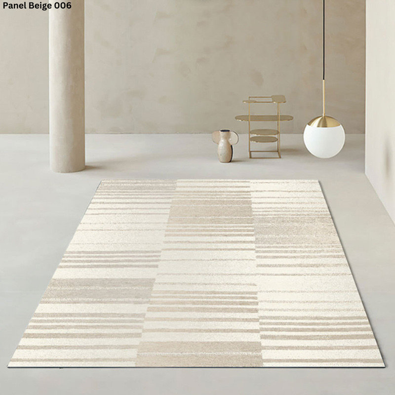 Tapis rectangulaire Halcourt avec envers antidérapant, Rectangle 5 pi x 7 pi