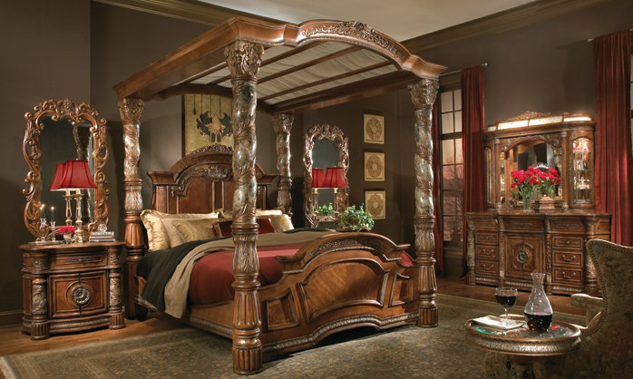 Villa Valencia Canopy Configurable Bedroom Set