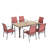 Sutiya 6 - Person Patio Dining Set with Rectangular Table-85515359