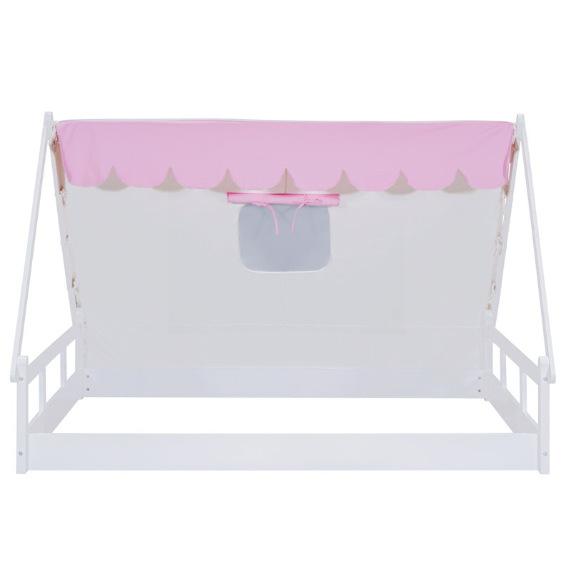 Lit plateforme Aviannah, Rose