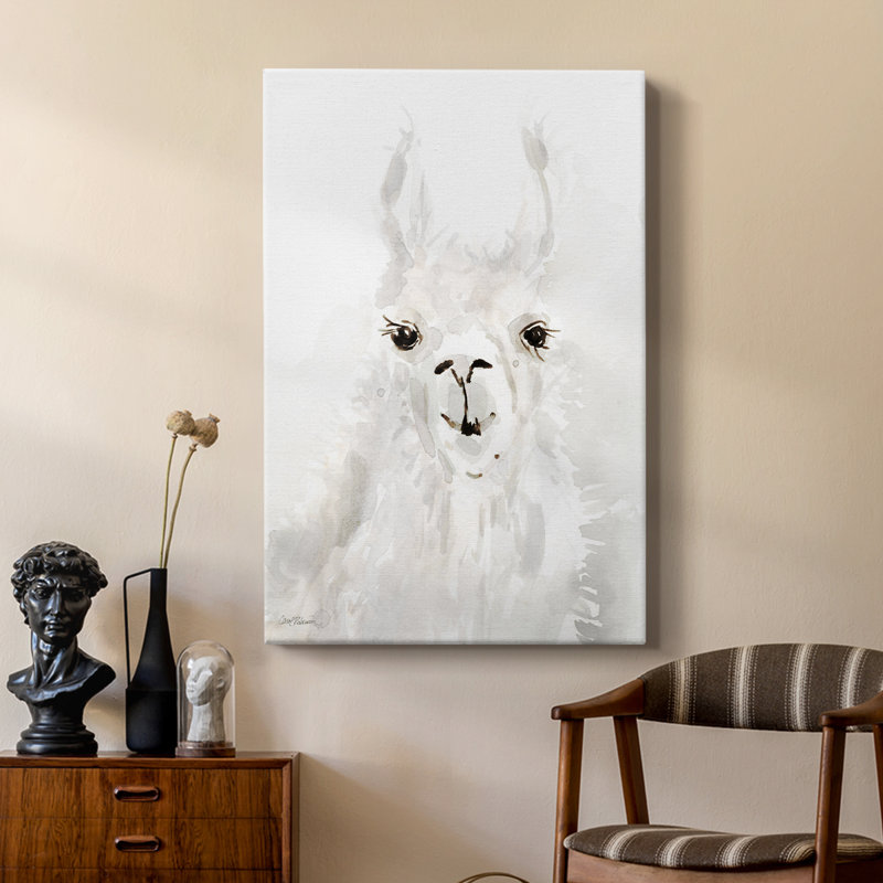 Sweet Llama I - galerie sur mesure, H 36 po x l 24 po