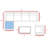 Carmel Rattan Wicker Fully Assembled 6 - Person Seating Group with Cushions