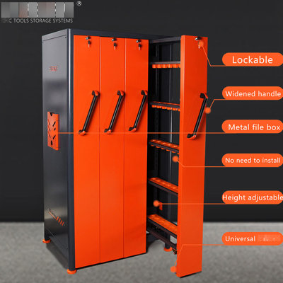 Porte-outils avec séisme - Conception, outils de protection, armoire d'entretien pour la machine en acier et en ABS, porte verrouillable, ateliers
